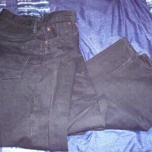 GAP JEANS TYPE LONG PANTS BLACK 32/30 STRAIGHT